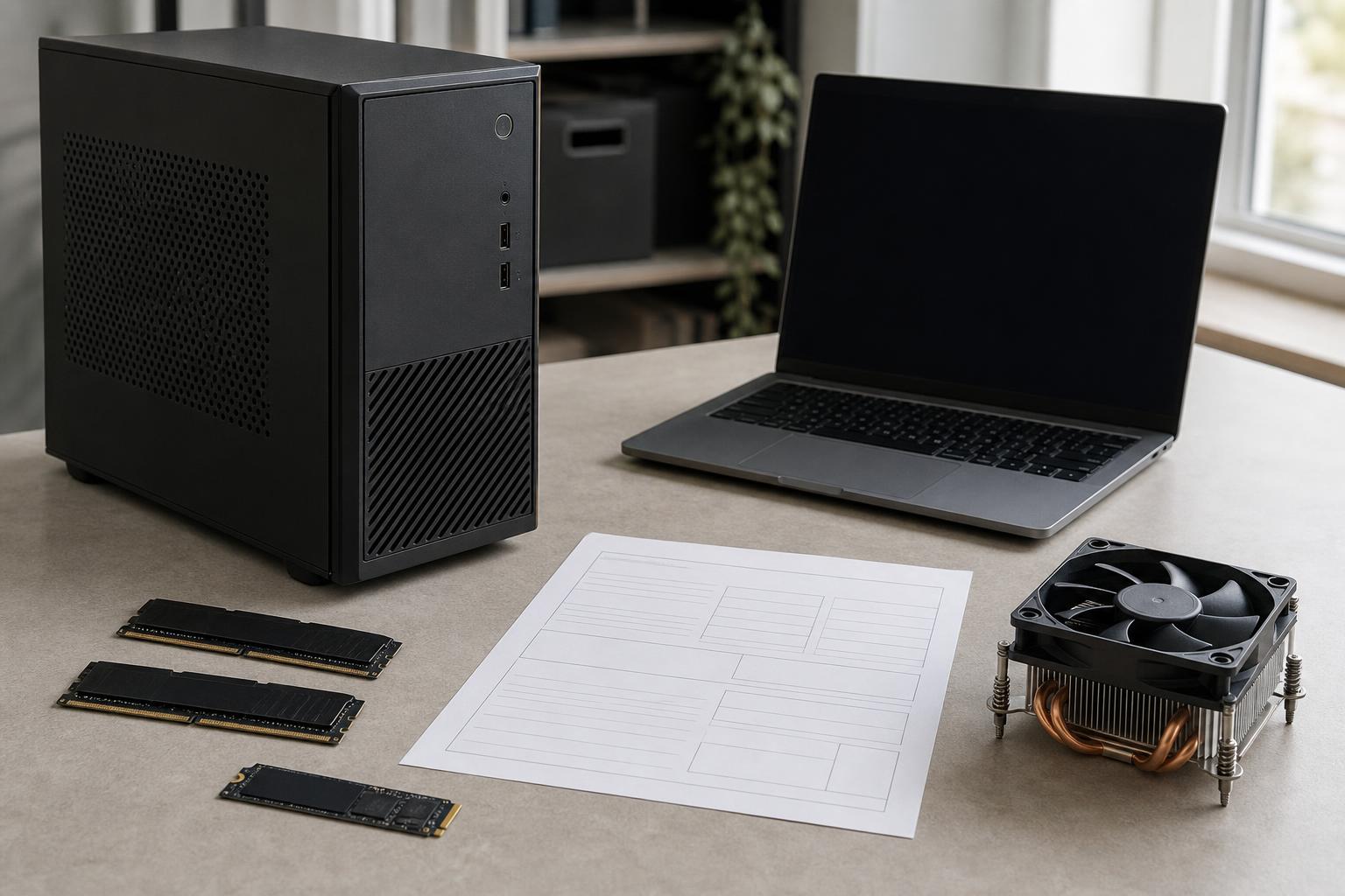 Desktop-PC, Notebook und Komponenten für eine persönliche Computerberatung